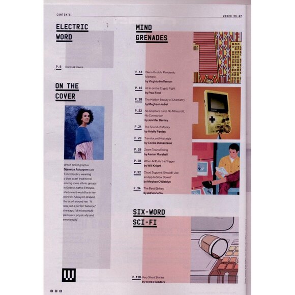 Wired July/August 2023 Issue Timnit Gebru On AI Racism & Cultural Commentary - Picture 3 of 3